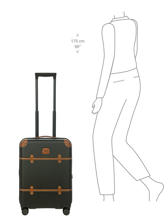 Bric's Bellagio 4 hjul Kabinetrolley 55 cm