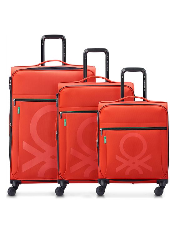 Delsey Paris x United Colors of Benetton Colour Block 4-hjuls kuffertsæt 3 stk.