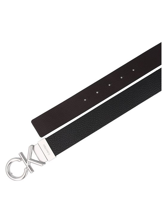 Calvin Klein CK Metal Bombe Bælte Læder Calvin Klein CK Metal Bombe Bælte Læder