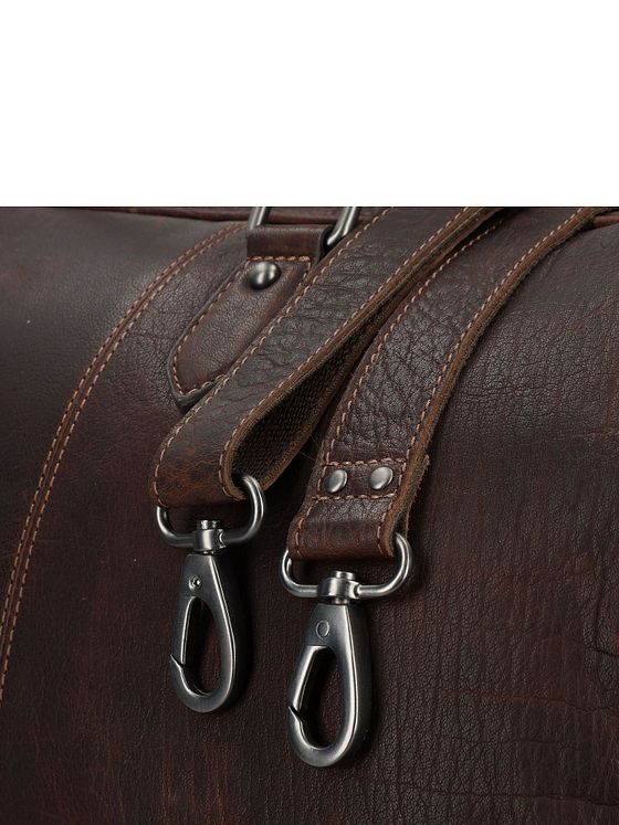 Jack Kinsky Porto Cestovní taška Weekender Kůže 55 cm