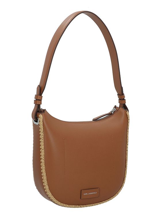 Karl Lagerfeld Circle Skuldertaske Læder 25 cm Karl Lagerfeld Circle Skuldertaske Læder 25 cm