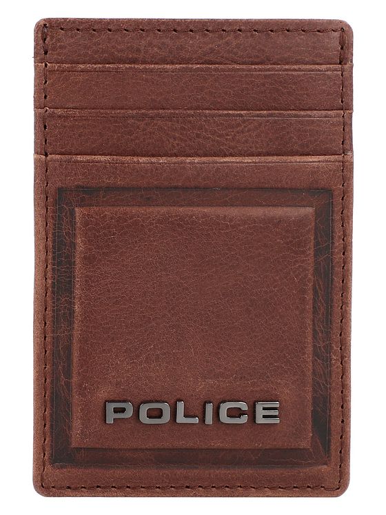Police PT16-08536 Kreditkortholder i læder 7 cm med pengeclips Police PT16-08536 Kreditkortholder i læder 7 cm med pengeclips