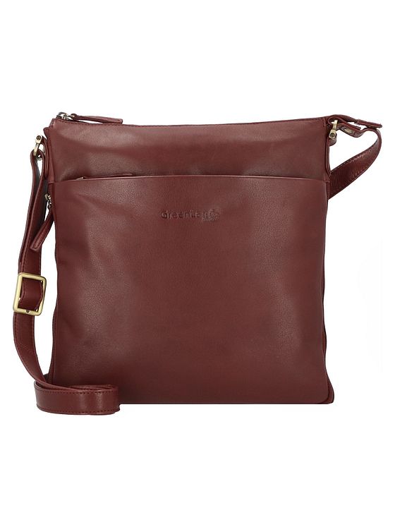 Greenland Nature Nature-skuldertaske i læder 28 cm