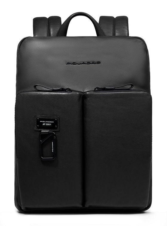 Piquadro Harper Daypack Læder 38 cm Laptoprum Piquadro Harper Daypack Læder 38 cm Laptoprum