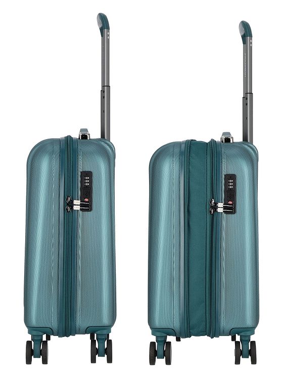 Polestream Moonrock 4 kolečka Kabinkový kufr S 55 cm s roztažitelným záhybem