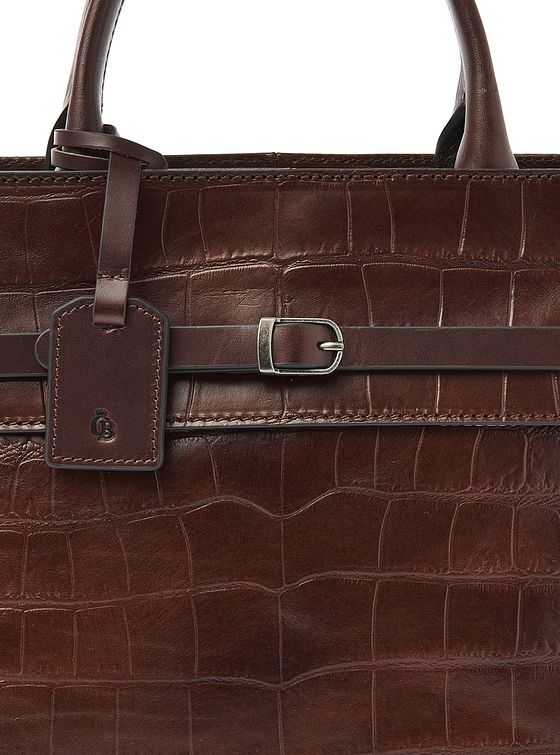 Castelijn & Beerens Shopper-taske Læder 39 cm Laptoprum