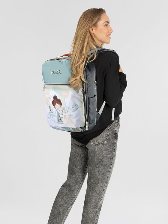 Anekke Sophia rejserygsæk 41,5 cm rum til bærbar computer Anekke Sophia rejserygsæk 41,5 cm rum til bærbar computer