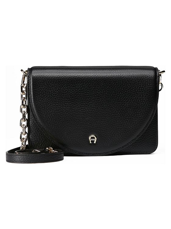 AIGNER Skuldertaske RFID-beskyttelse Læder 20 cm