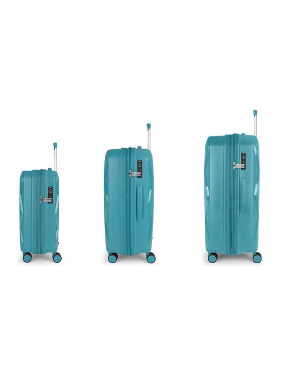 Gabol Infinity 4 hjul Kuffert 3-delt med strækfold