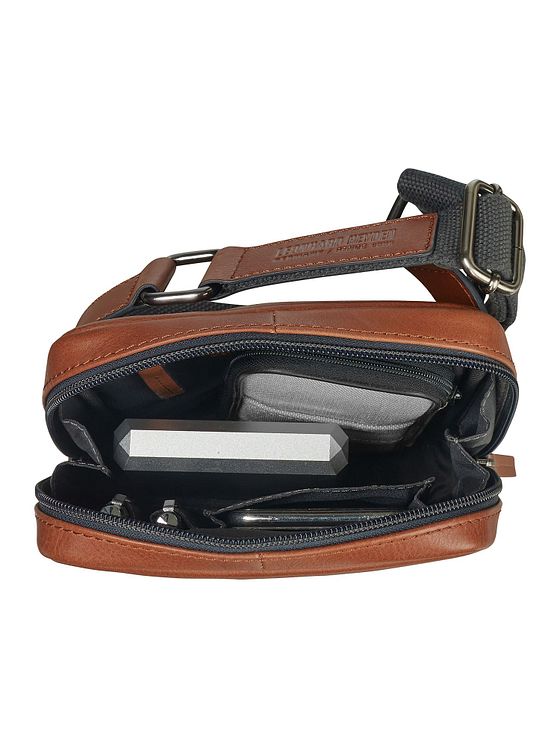 Leonhard Heyden Hamburg skuldertaske i læder 16 cm Leonhard Heyden Hamburg skuldertaske i læder 16 cm