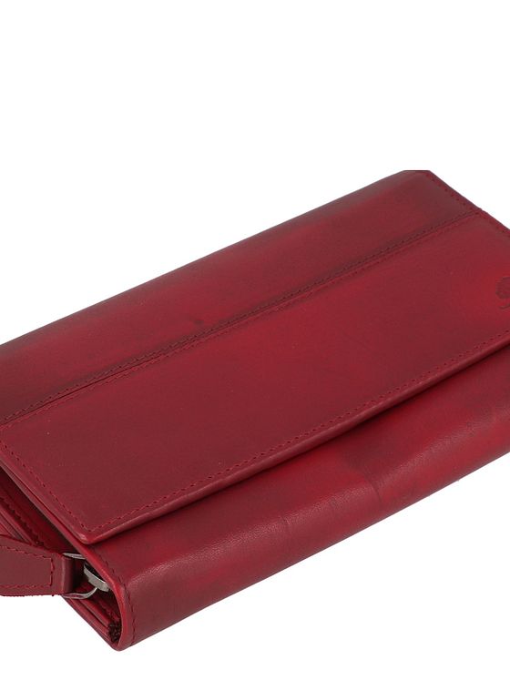 Greenburry Destressed Pung RFID-beskyttelse Læder 18.5 cm