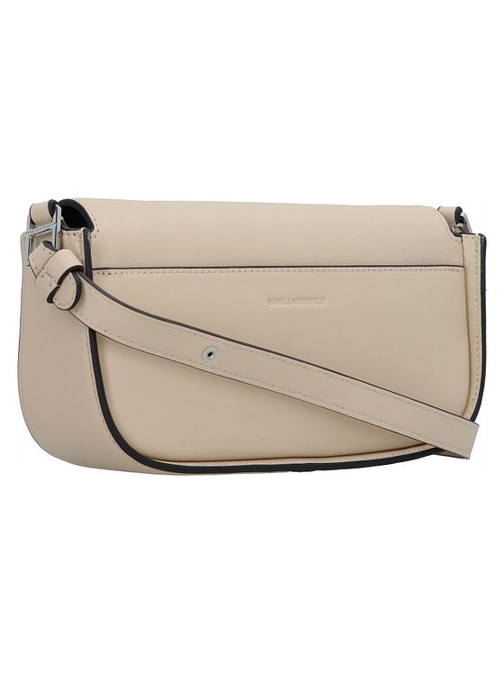 Karl Lagerfeld Signature Skuldertaske Læder 24 cm