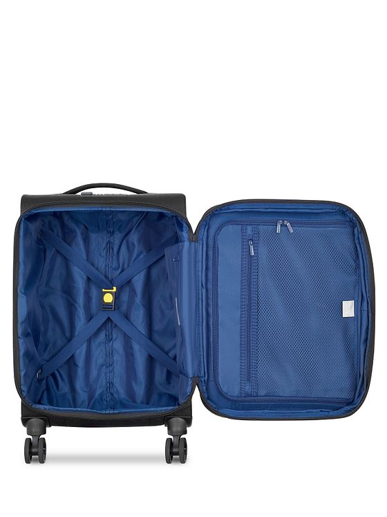 Delsey Paris Brochant 3 4 hjul Kabinetrolley 55 cm med strækfold Delsey Paris Brochant 3 4 hjul Kabinetrolley 55 cm med strækfold