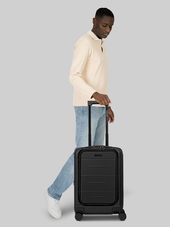 Police London 4 hjul Kabinetrolley 55 cm Laptoprum med strækfold