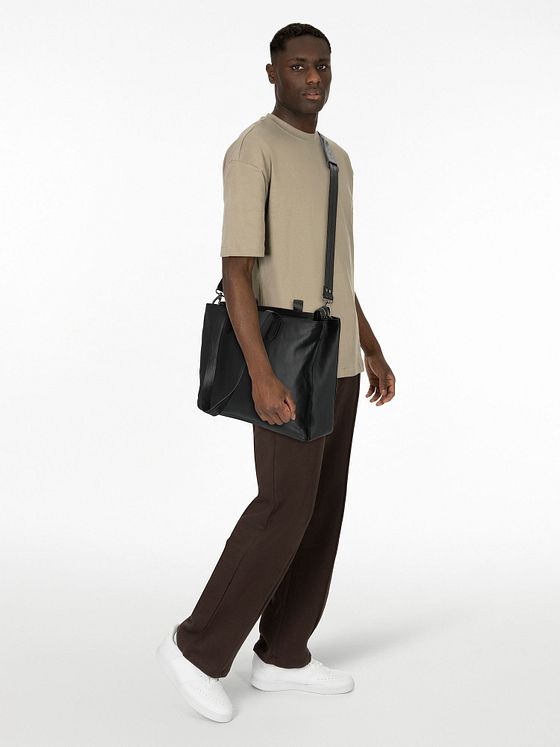 Plevier Power Nákupní taška Kůže 31 cm Kapsa na notebook