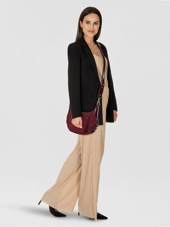 Guess Marsha Skuldertaske Læder 25 cm