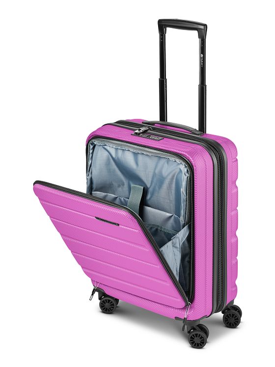 Franky Munich 4.0 4 ruedas Trolley de cabina 55 cm Compartimento para laptop Con fuelle expandible