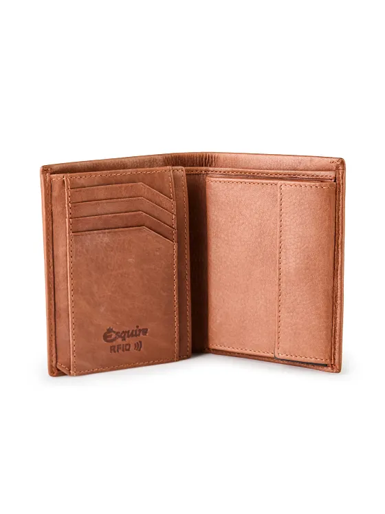 Esquire Chicago Plånbok RFID-skydd Läder 9.5 cm