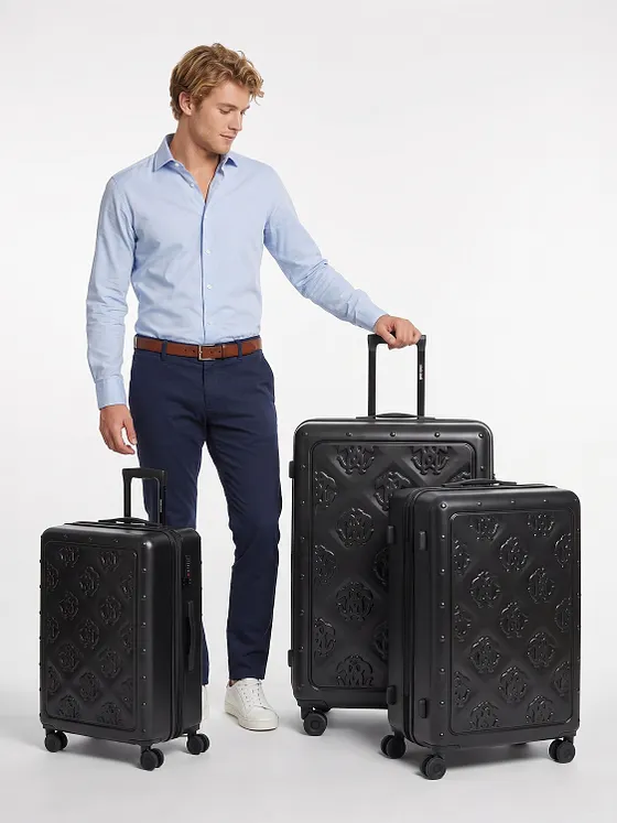 Roberto Cavalli Florence 4-hjulet Kuffertsæt 3-delt med ekspansion