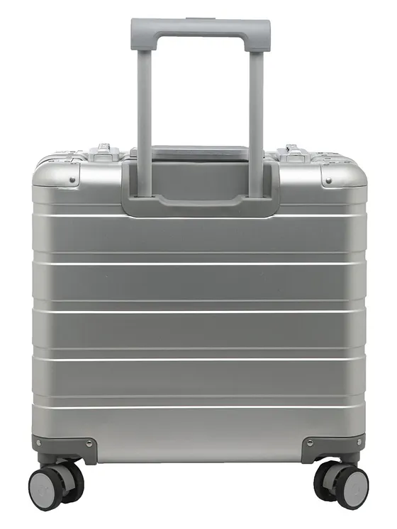 Alumaxx Gravity 4-hjulet Pilot-trolley i Aluminium, 44 cm, med laptop-rum Alumaxx Gravity 4-hjulet Pilot-trolley i Aluminium, 44 cm, med laptop-rum