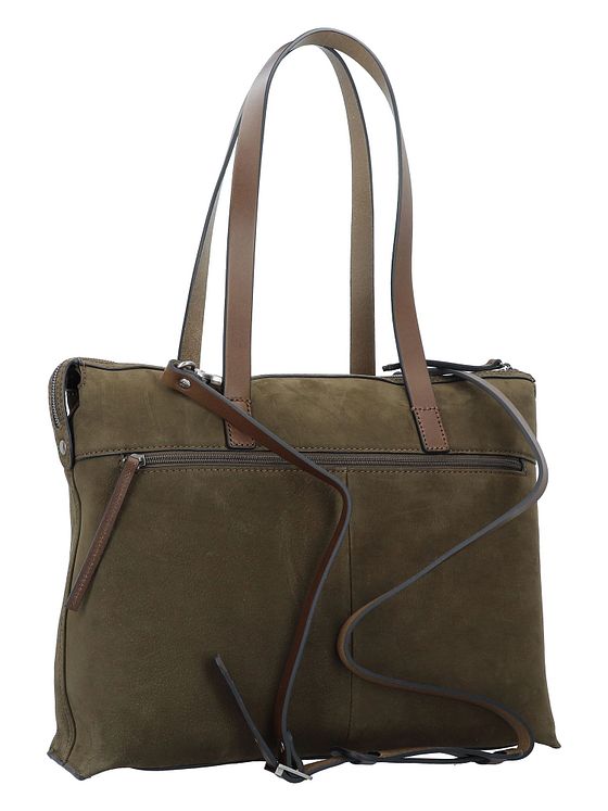 Castelijn & Beerens Nubuck Skuldertaske Læder 40 cm Laptoprum