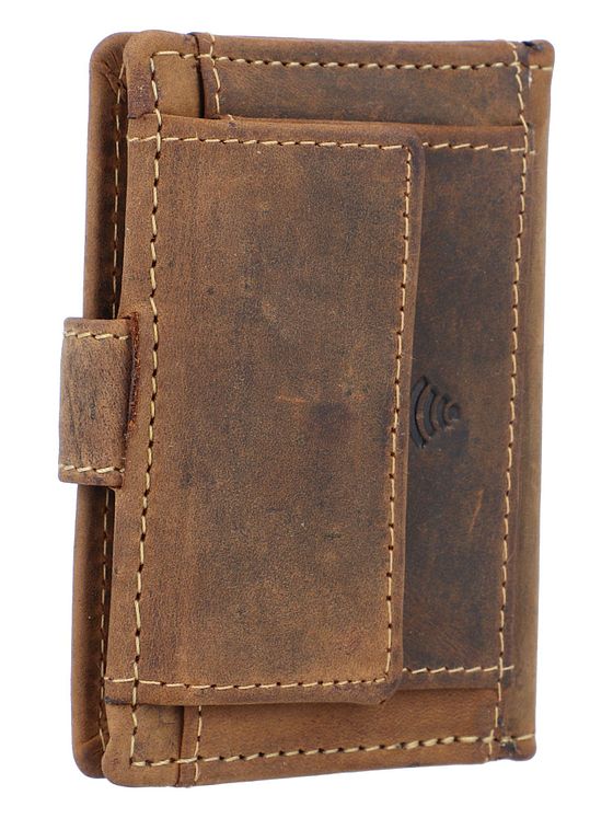 Greenburry Vintage pung RFID læder 7 cm Greenburry Vintage pung RFID læder 7 cm