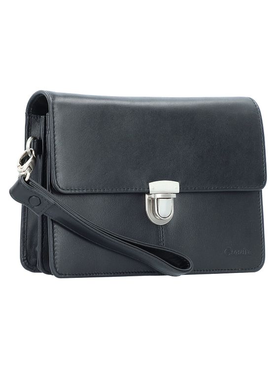 Esquire Håndledstaske i Oxford-læder 24 cm