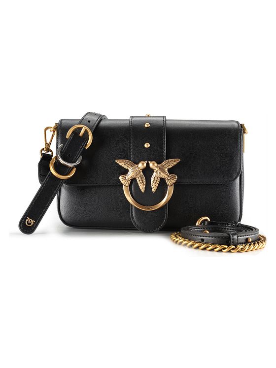 PINKO Love One Skuldertaske Læder 22 cm