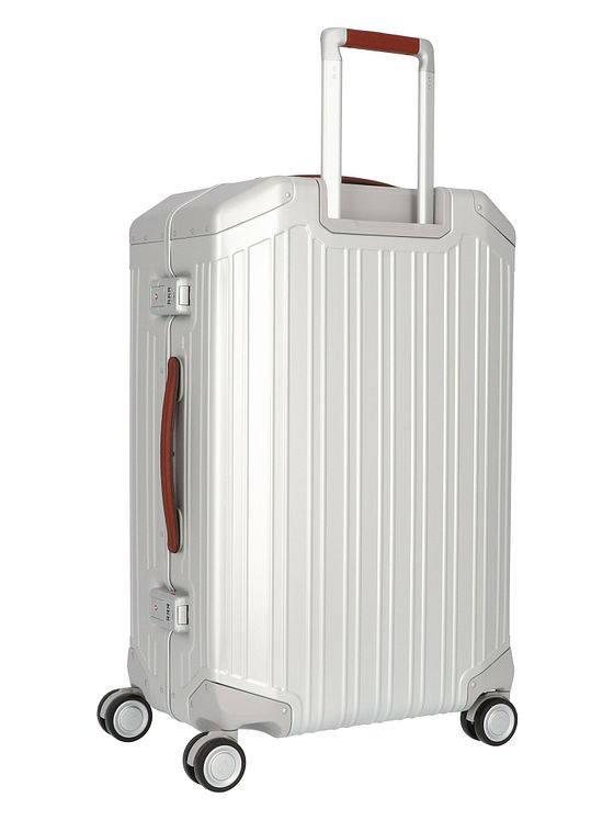 Piquadro 4-hjulet vogn i aluminium 69 cm