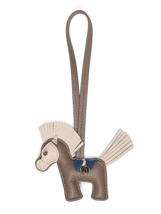 AIGNER Modetaske-tag i læder 11 cm