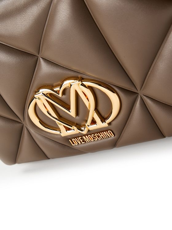 Love Moschino Embossed Q Skuldertaske 29 cm