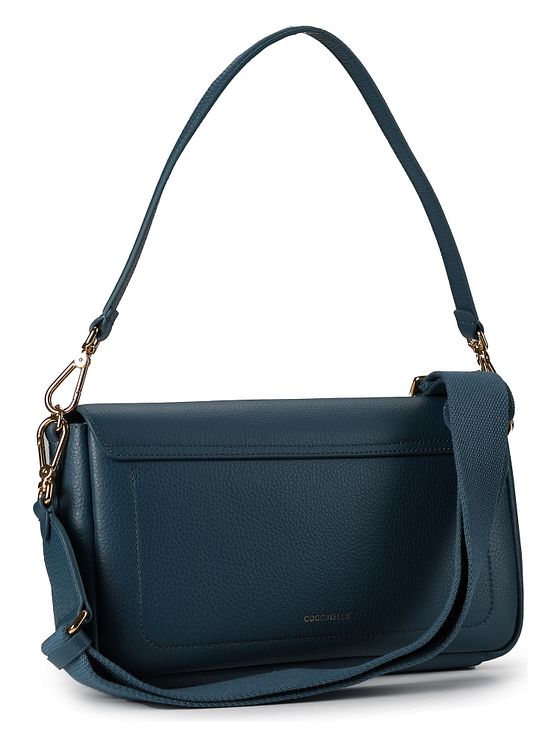 Coccinelle C-Me Lock Skuldertaske Læder 29 cm