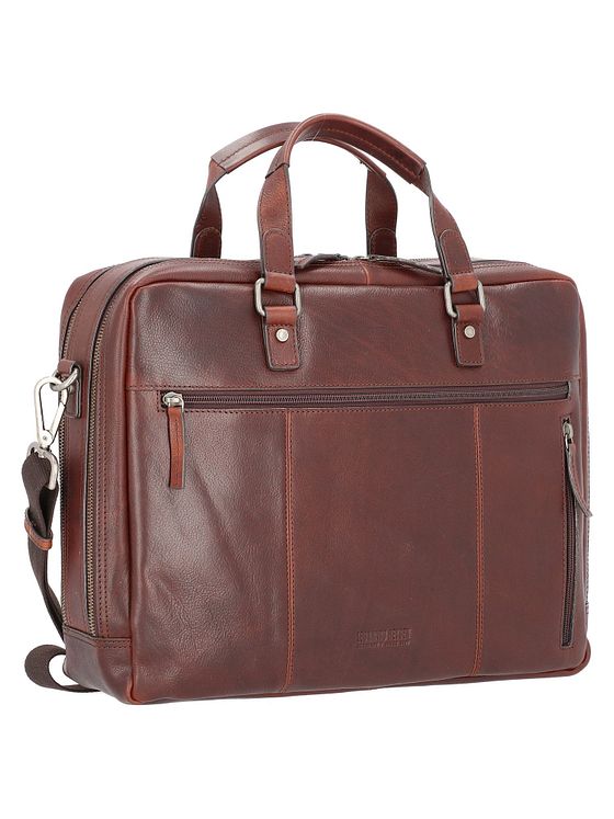 Leonhard Heyden Roma dokumentmappe læder 41 cm rum til bærbar computer Leonhard Heyden Roma dokumentmappe læder 41 cm rum til bærbar computer