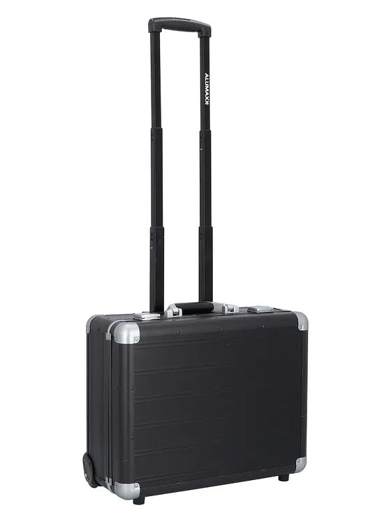 Alumaxx Trolley ejecutivo de aluminio con 2 ruedas y compartimento para portátil de 37 cm Alumaxx Trolley ejecutivo de aluminio con 2 ruedas y compartimento para portátil de 37 cm