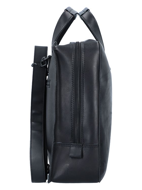 Jost Kožená aktovka Futura 38 cm s přihrádkou na notebook