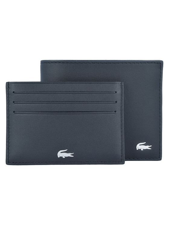 Lacoste Peněženka Billfold Coin Box kožená 11,5 cm