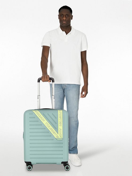 American Tourister Dynabelt 4 hjul Kabinetrolley 55 cm med strækfold American Tourister Dynabelt 4 hjul Kabinetrolley 55 cm med strækfold