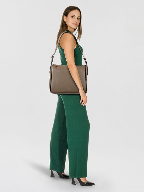 Joop! Lipari Skuldertaske Læder 31 cm