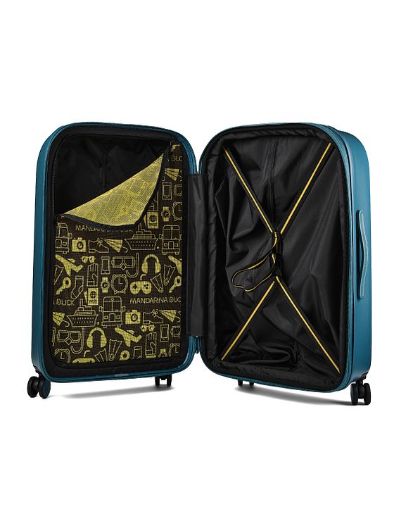 Mandarina Duck Logoduck + 4 ruedas Trolley M 69 cm Mandarina Duck Logoduck + 4 ruedas Trolley M 69 cm
