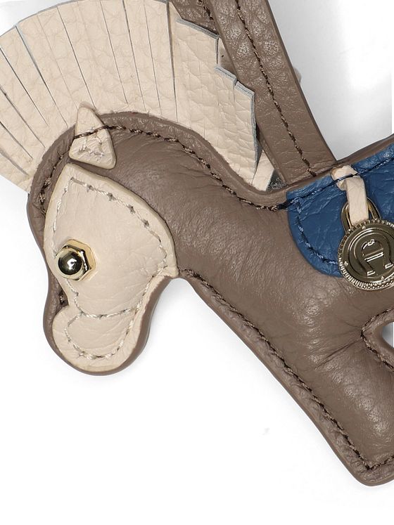 AIGNER Modetaske-tag i læder 11 cm