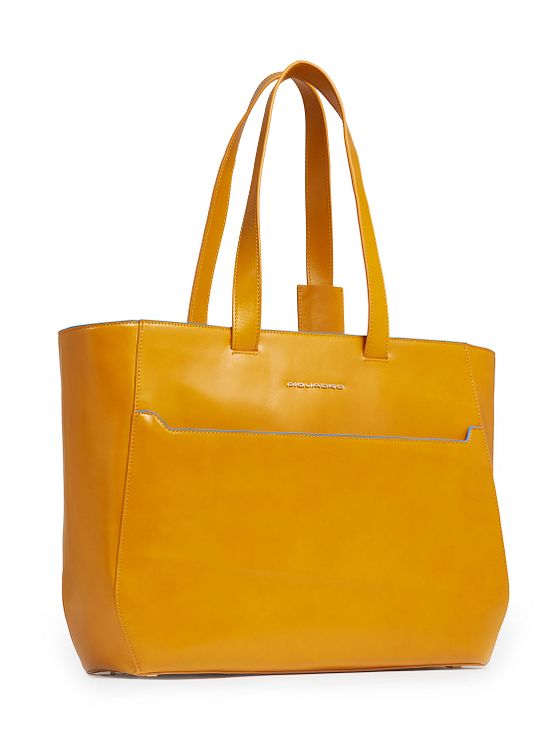 Piquadro Blue Square Nákupní taška Kůže 40 cm