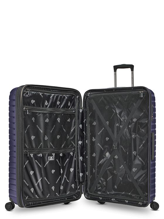 Pactastic Collection 04 THE LARGE + 4 hjul Trolley L 75 cm med strækfold