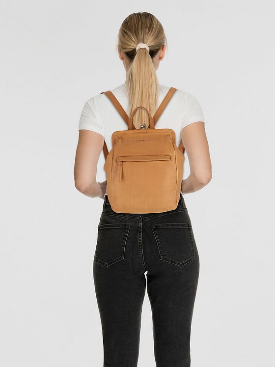 Greenburry Vintage washed City-rygsæk Læder 27 cm Greenburry Vintage washed City-rygsæk Læder 27 cm