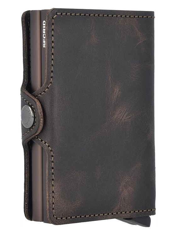Secrid Twinwallet Vintage pouzdro na kreditní karty RFID kožené 6,5 cm