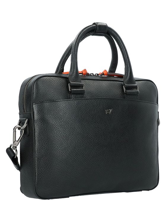 Braun Büffel Kožená aktovka Novara 38 cm s přihrádkou na notebook