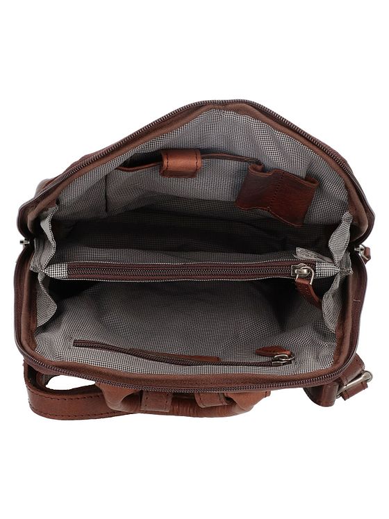 Spikes & Sparrow City-rygsæk i læder 27 cm