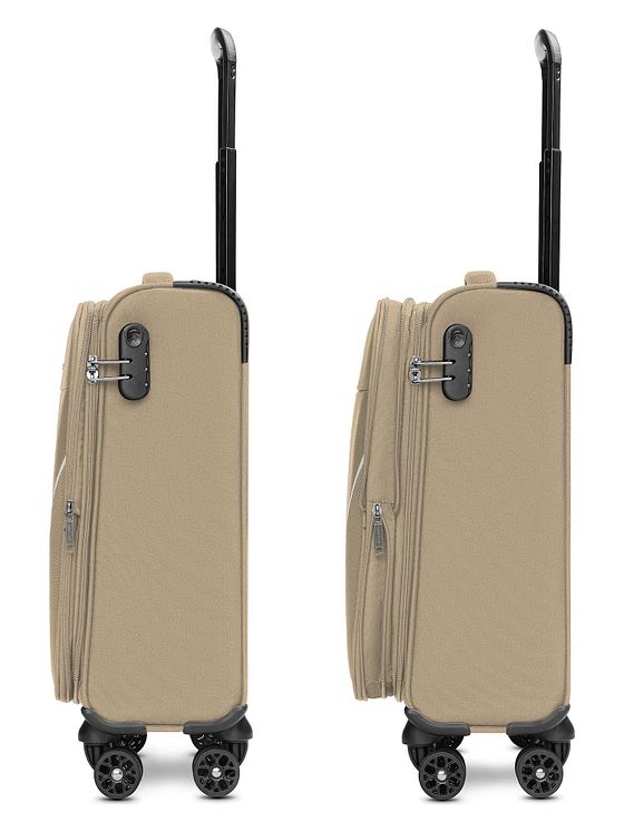 Stratic taska 4-hjulet kabinevogn S 55 cm med ekspansionsfold