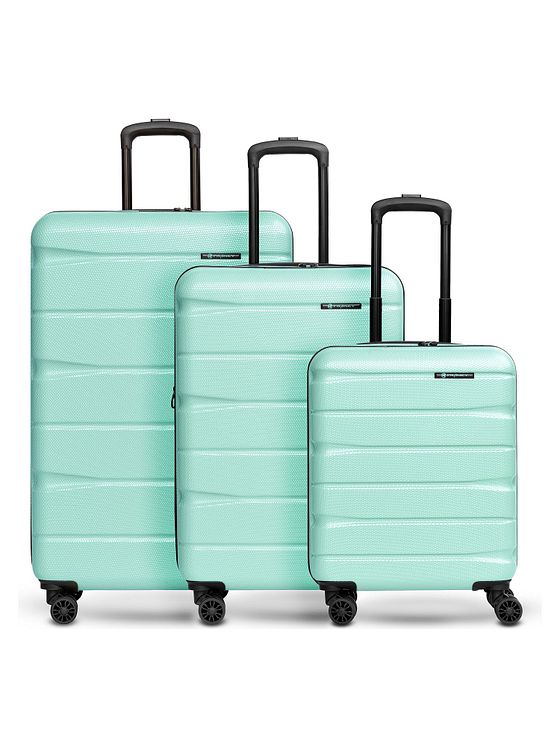 Franky Munich 4.0 4-hjulet kuffertsæt, 3-delt med stretchfoldning