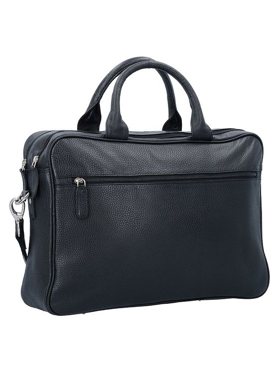 Dermata Kuffert i læder med 40 cm rum til bærbar computer