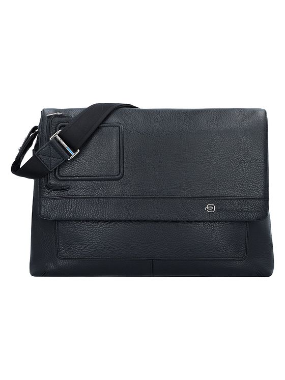 Piquadro Vibe Dokumenttaske Messenger Læder 41 cm Laptoprum